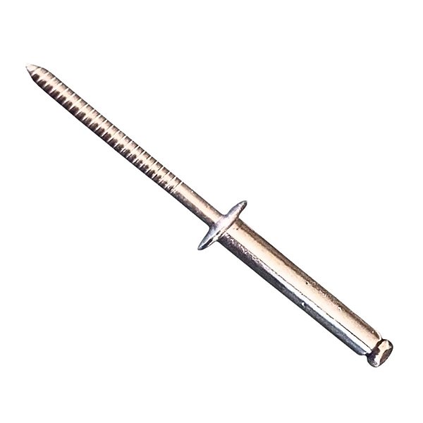 Rebite Pop Repuxo 304 Aço Inox Polido Fixações Uniões Diversas