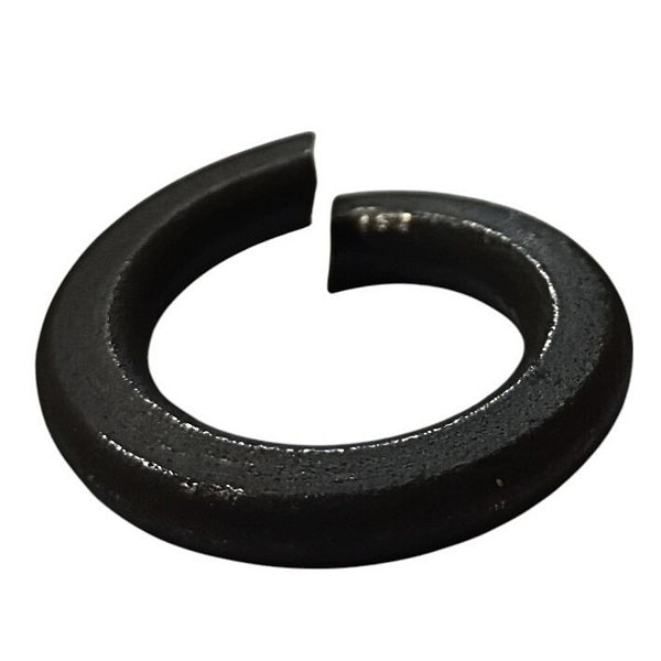 Arruela de Pressão Reforçada em Polegada  Aço Carbono Polido