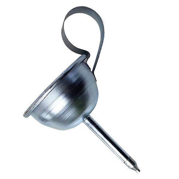 Funil Metálico Curto 70mm Para Bomba Injetora LUB-63 LUBEFER