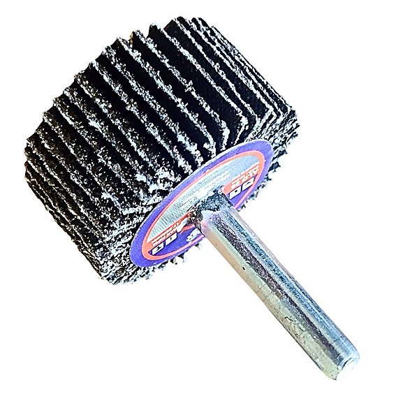 Roda Lixa com Haste Micro Retifica 40mm x 20mm DISFLEX