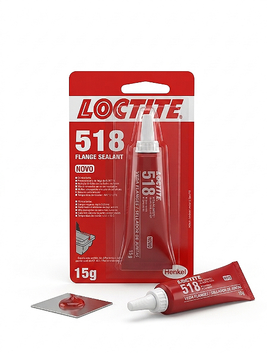 Veda Flange Loctite 518 Eliminador de Juntas 15g Henkel