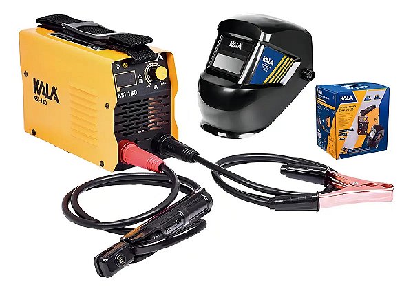 Máquina De Solda Kala 130a P Mecânico Com Máscara A Melhor 127/220v