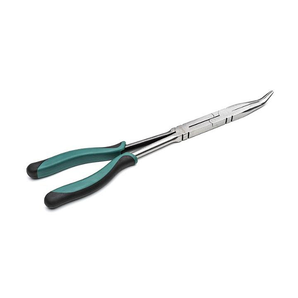 Alicate de Bico Meia Cana Curvo Extra Longo 13.1/2" SATA ST70721ST Profissional