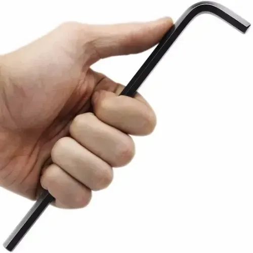 Chave Allen Longa 10mm Tipo L Aço Liga Profissional SATA