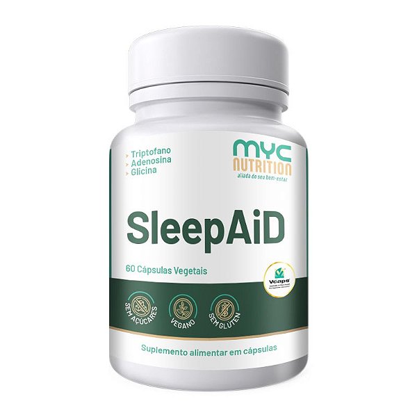 SleepAiD 60 Cápsulas Vegetais - Myc Nutrition