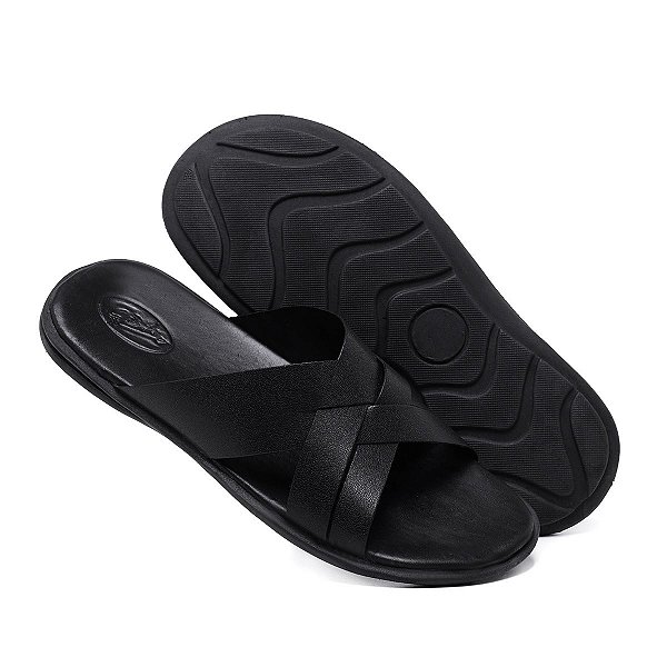 Chinelo Bahamas preto Marca Cabicera