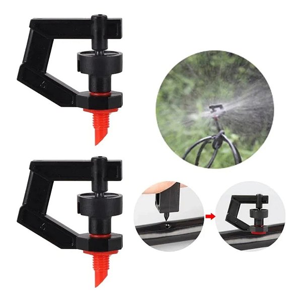 Micro Aspersor Bailarina P/mangueira Irrig ( 50 Unidades )