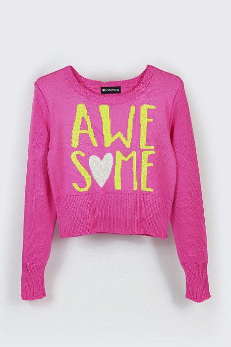 Blusa Tricot Neon Awesome Perfumaria