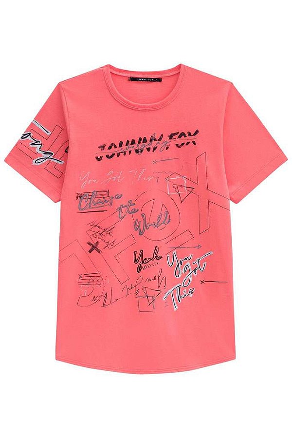 Camiseta Johnny Fox Laranja