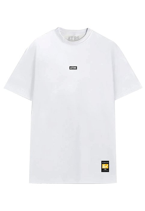 CAMISA STREETWEAR WHITE BASIC ATBS® LOGO