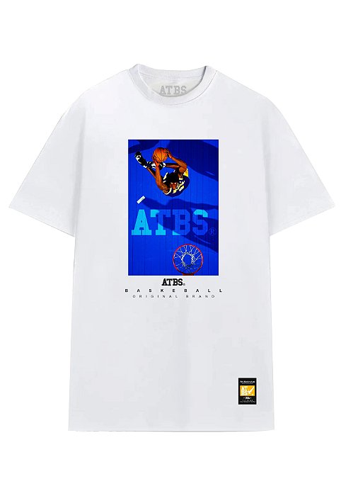 CAMISA STREETWEAR BASKETBALL ATBS® ENETRRADAS NBA WHITE