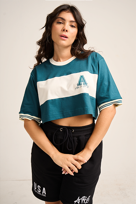 CROPPED STREETWEAR COLLEGE ATBS® MÁLAGA