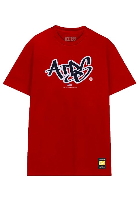 CAMISA STREETWEAR GRAFITE ATBS® RED