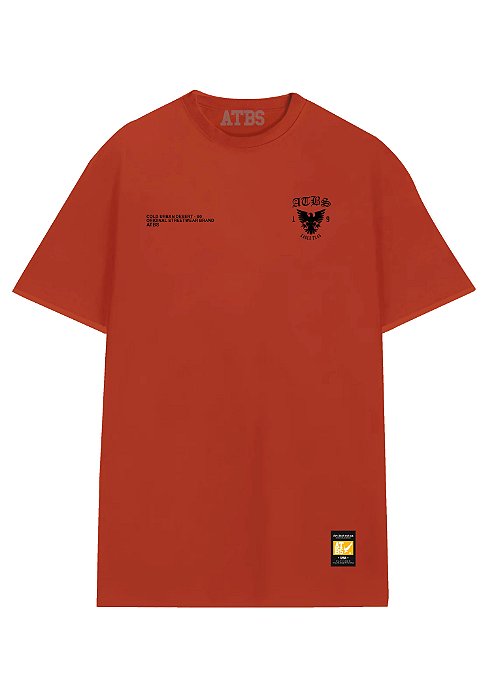 CAMISA STREETWEAR ATBS® 1990 EAGLE FLAG TERRACOTA