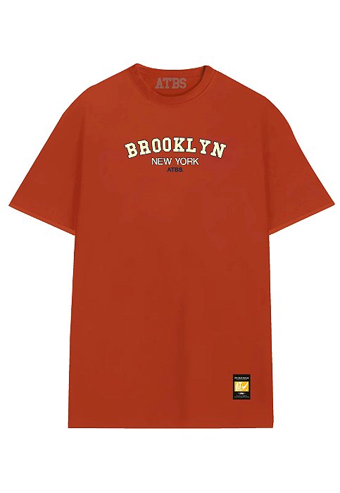 CAMISA STREETWEAR ATBS BROOKLYN TERRACOTA