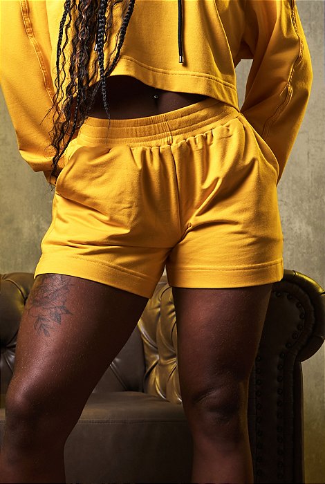SHORT MOLETIM STREETWEAR ATBS® SPORT YELLOW