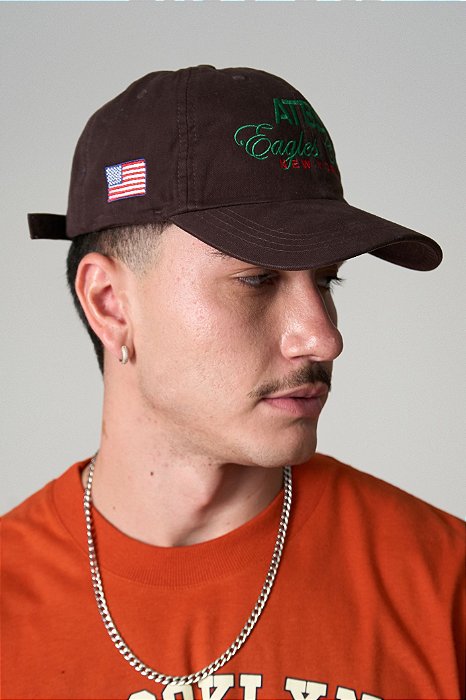 BONÉ DAD HAT ATBS® EAGLES CLUB MARROM