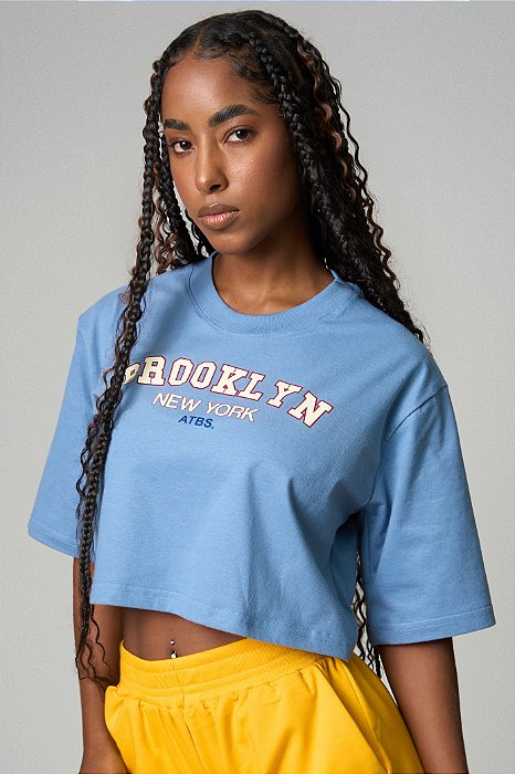 CROPPED STREETWEAR ATBS® BLOOKLYN BLUE