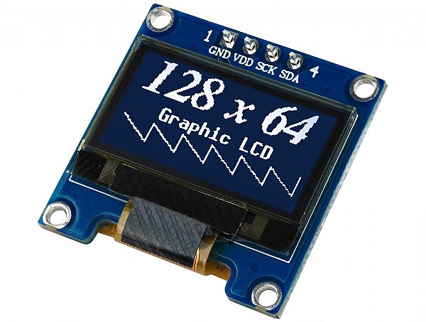 Display OLED 128x64 0.96" I2C