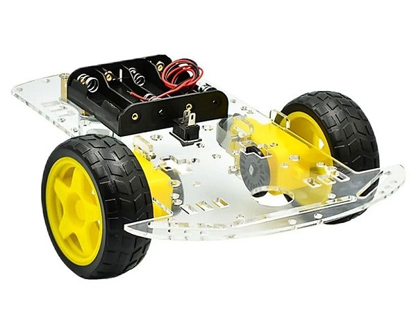 Kit chassi com 2 rodas 2wd