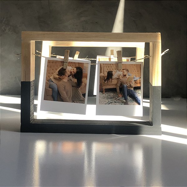 Porta Foto Varal