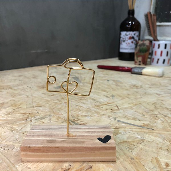 Porta Foto de Mesa Coração