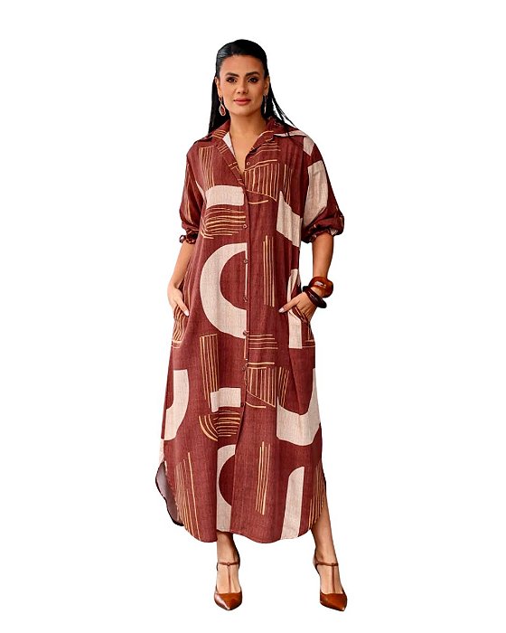 Chemise Luciana Estampado