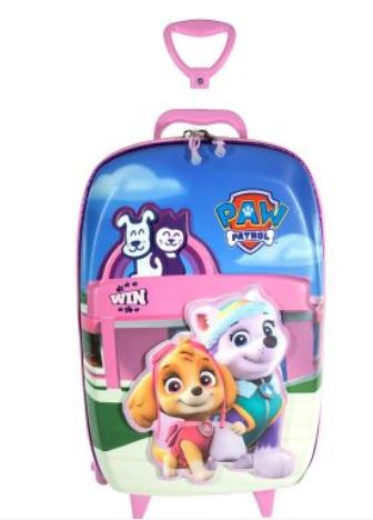 Mala Infantil Patrulha Canina 3D Maxtoy