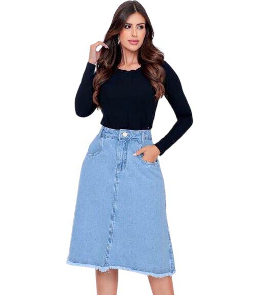 Saia Jeans Godê