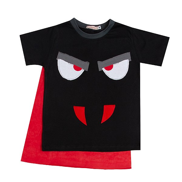 Camiseta Vampiro Preta