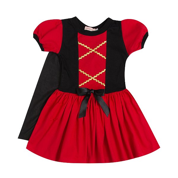Vestido Bruxinha Vermelho