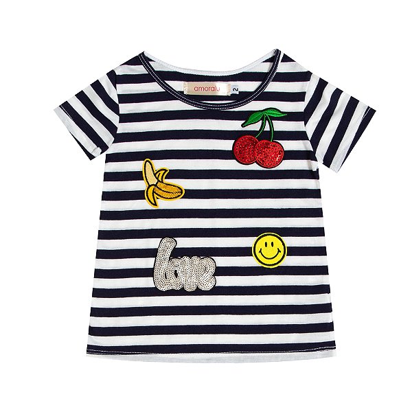 Camiseta Bordadinhos