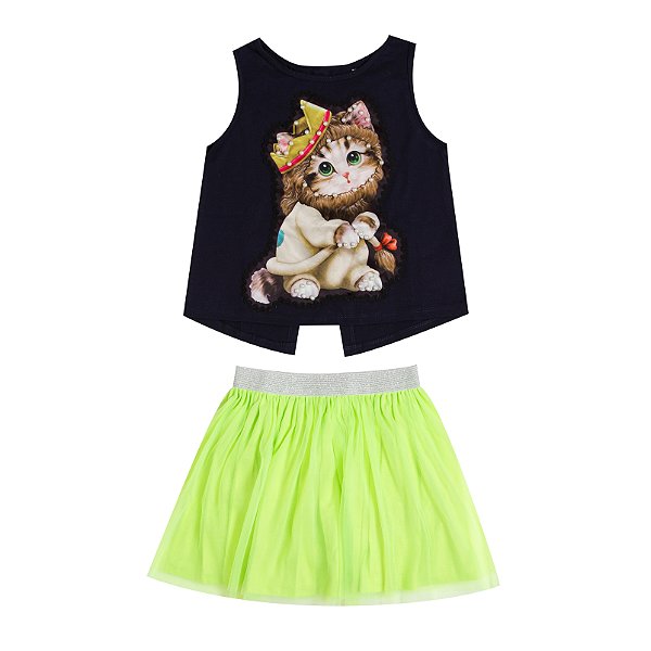 Conjunto Gatinho Pérola