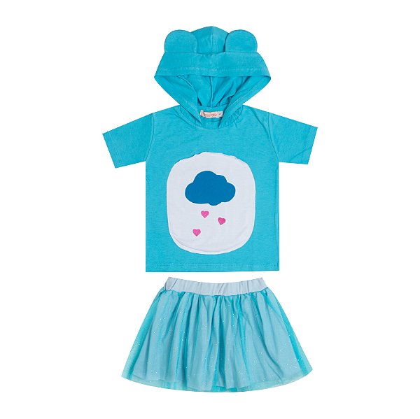 Conjunto Ursinho Azul