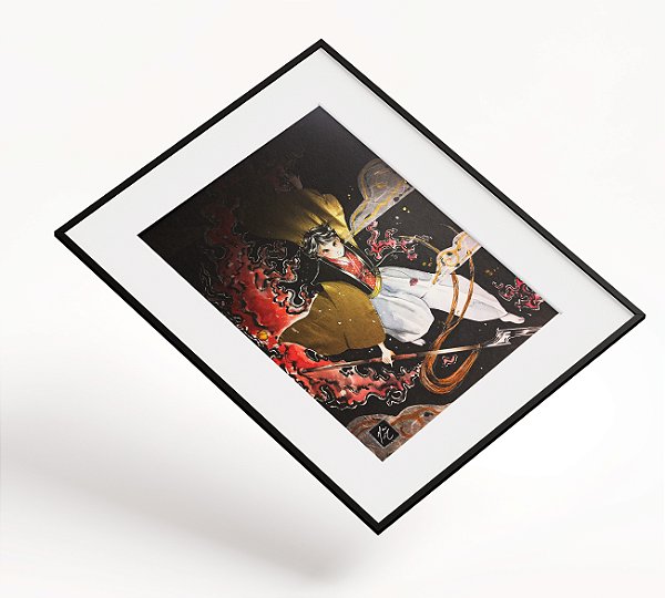 Print A4 - Dance of Fire