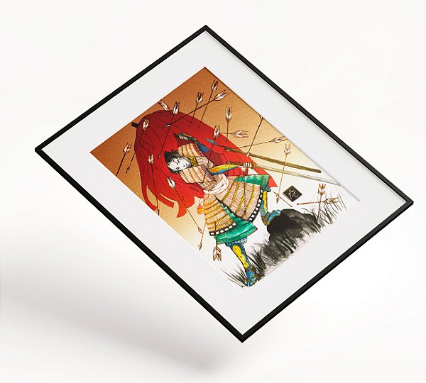 Print A4 - Rain of arrows