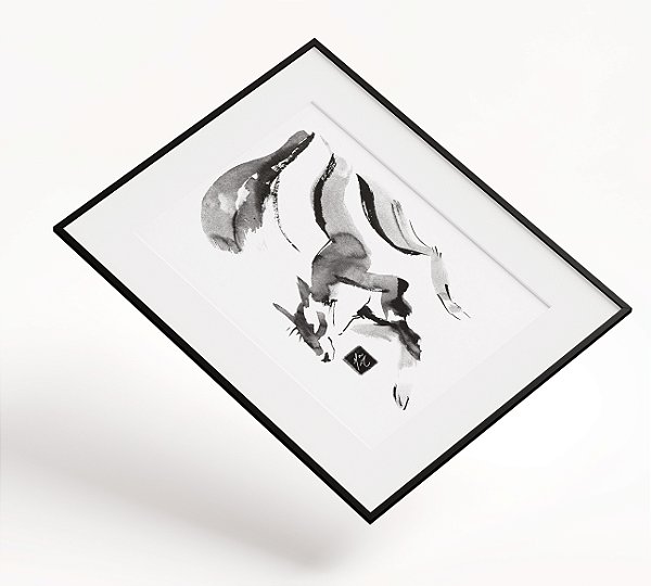 Print A4 - The fox