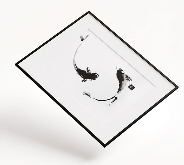 Print A4 - Koi