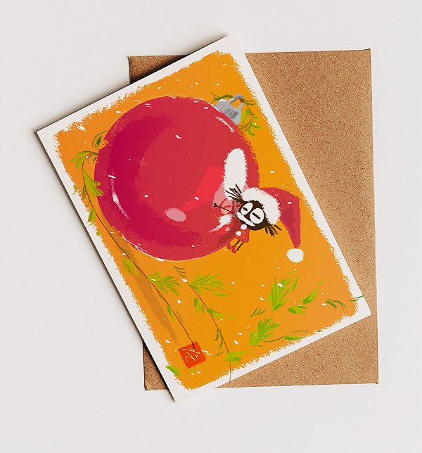 Cartão postal - Christmas