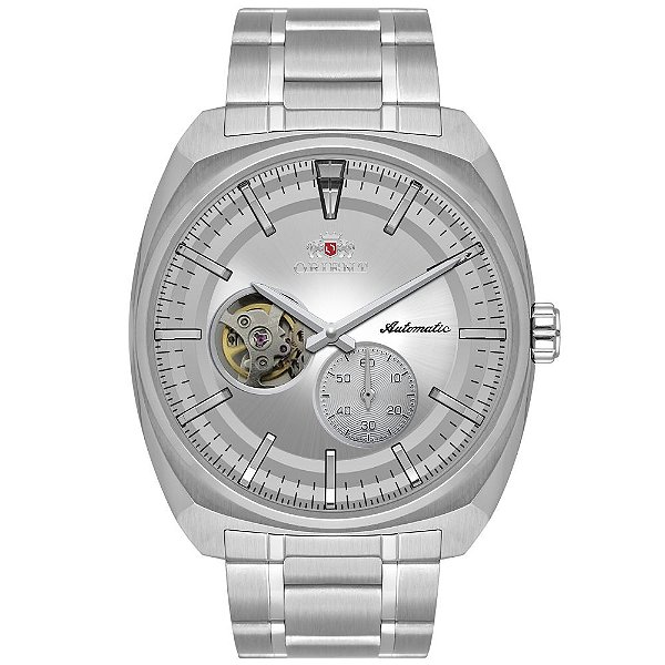 Relógio Orient Automático Masculino Clássico YN7SS001 S1SX Prata
