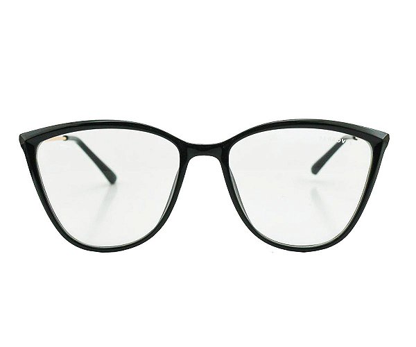 Óculos de Grau Ferrovia Estilo Gatinho Acetato