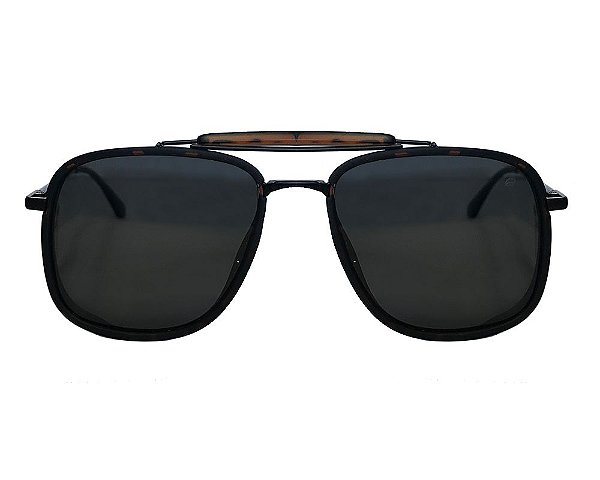 Óculos de Sol Masculino Ferrovia Metal Proteção UVA e UVB