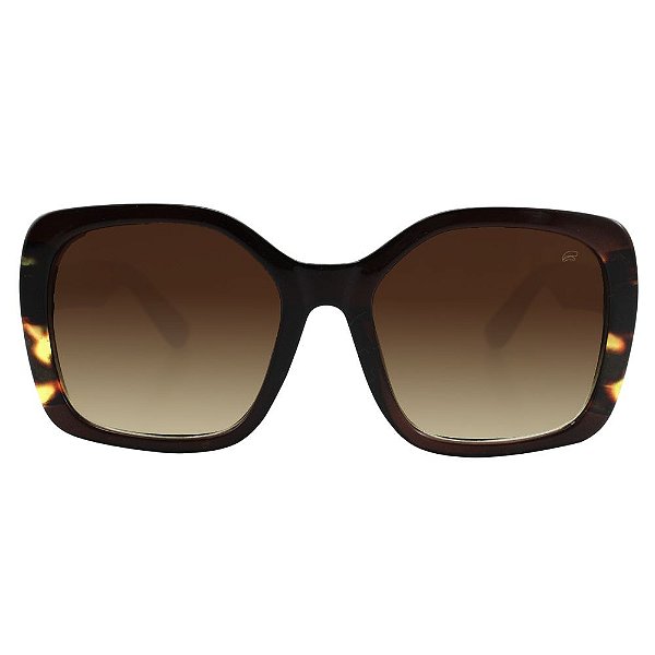 Óculos de Sol Feminino Quadrado Proteção UVA e UVB - Ferrovia Eyewear