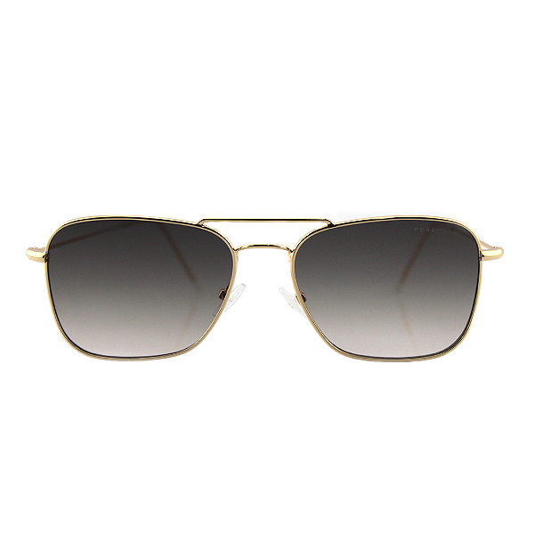 Óculos de sol Ferrovia 453131 dourado e lente degradê