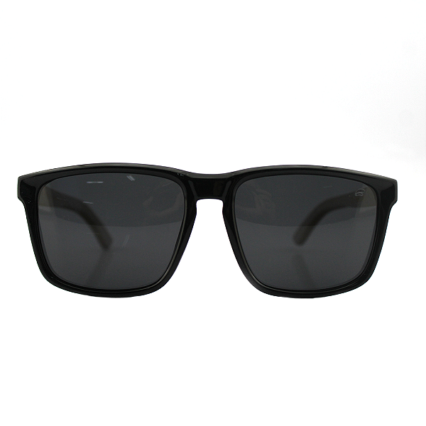 Óculos de sol Ferrovia- PTP7412 - Preto com haste esverdeada