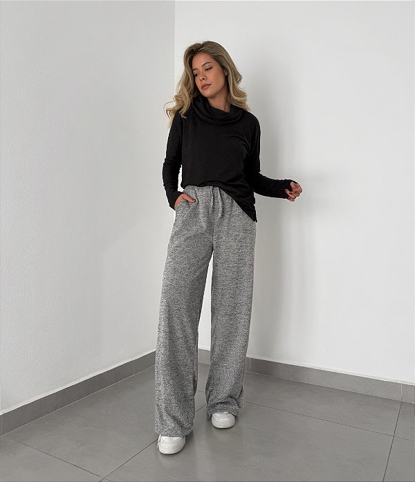 Calça Malha Tricô