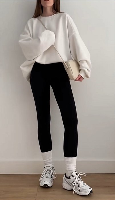 Calça Legging Flanelada/termica