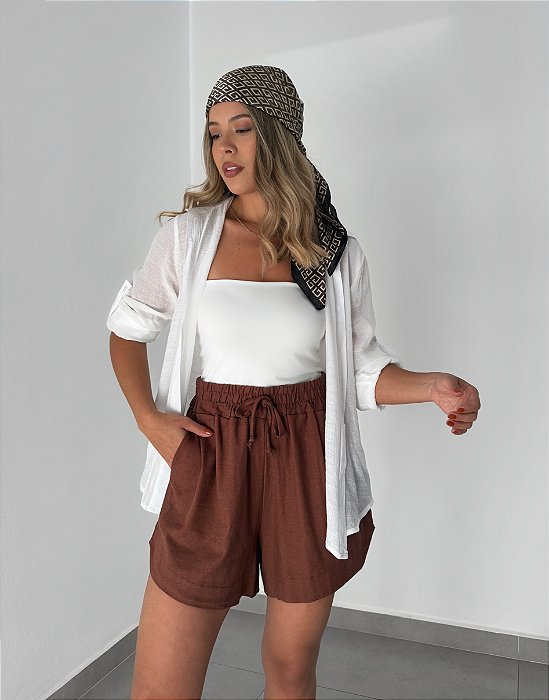 Shorts linho