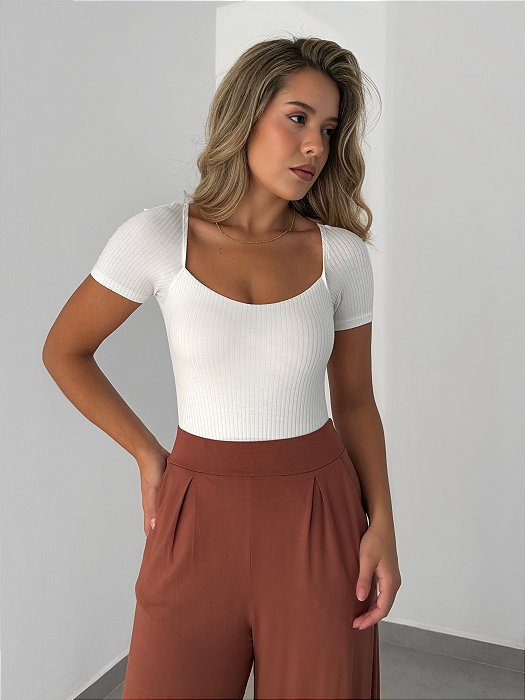 Body Decote coração