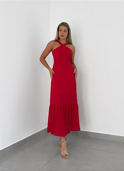 Vestido Mídi | Crepe de seda